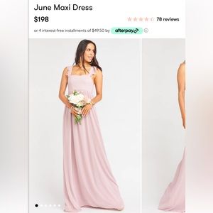 Show Me Your Mumu June Maxi Dress (size M)